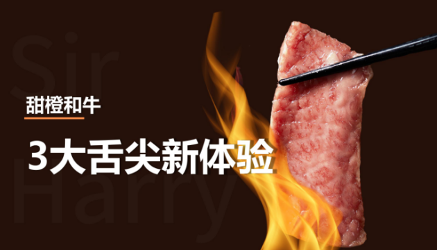 圣希顿精选牛肉中爱马仕甜橙和牛作为原料打造汉堡界的天花板(图7)